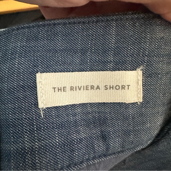 Loft The Riviera Denim Blue Eyelet Embroidered Women’s Shorts Size 2 - Picture 5 of 7